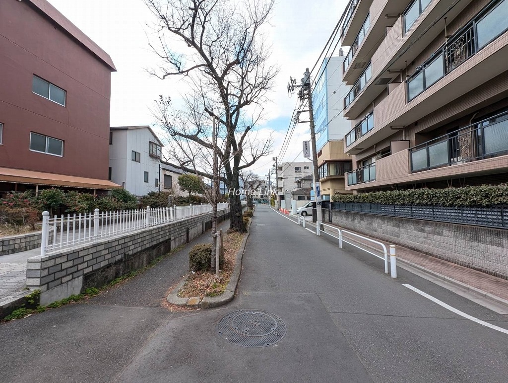 マイキャッスル板橋　南側 前面道路